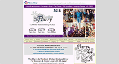 Desktop Screenshot of flurryfestival.org